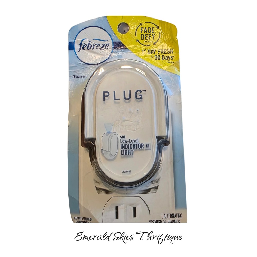 Febreze plug In Air Freshener Fade Defy Plugs Oil Warmer Lot of 5 NEW free ship - Picture 5 of 5